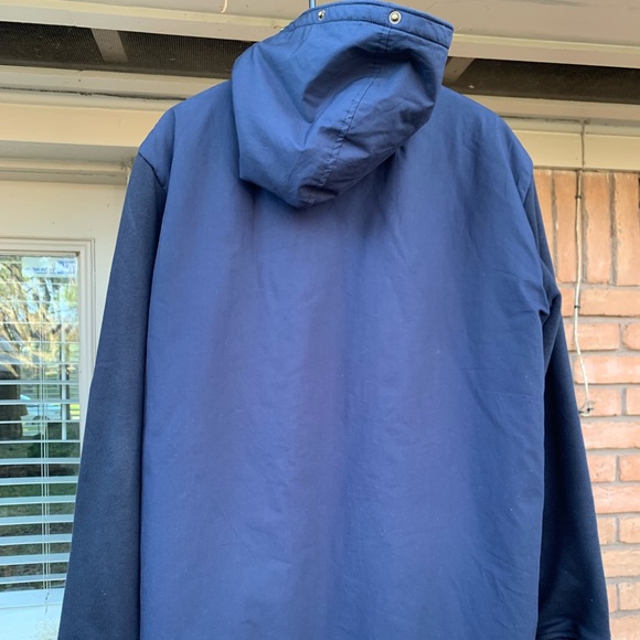 Lacoste Blouson Long Coat # BH2873 Shearling 50 M - Picture 2 of 8